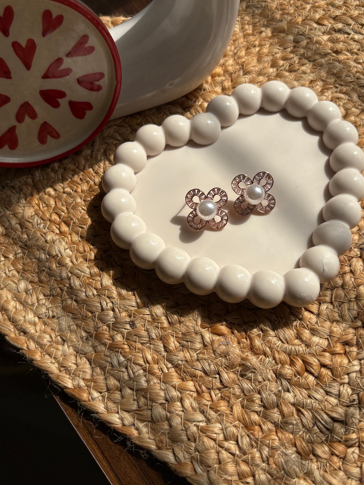Korean Flower Studs