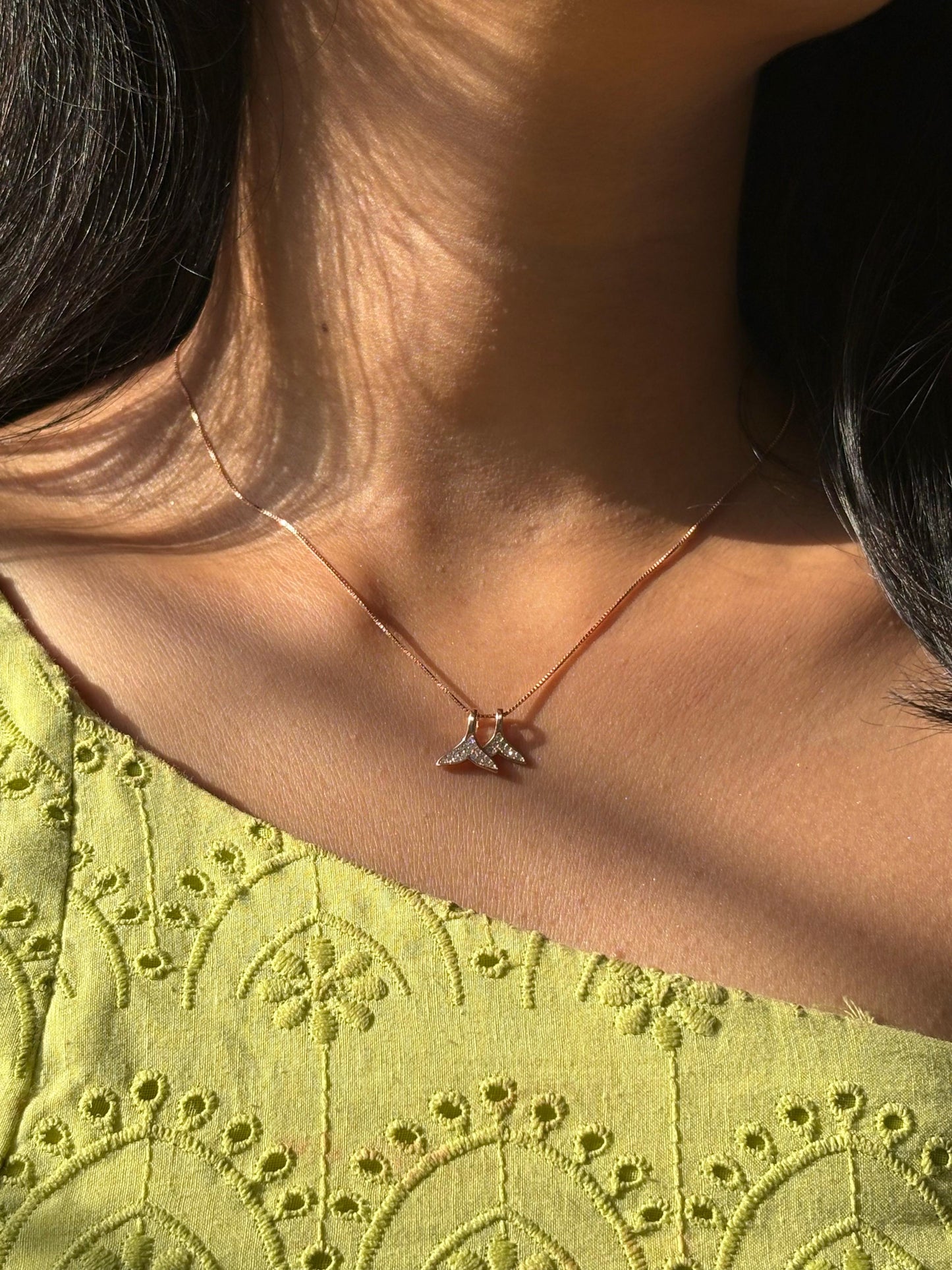 Rose Gold Pendent