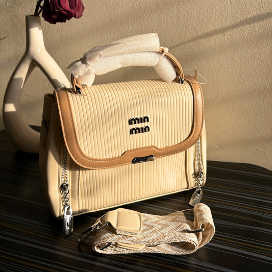 Beige Hand Bag