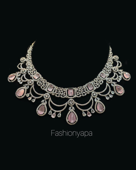 Mint Pink Necklace